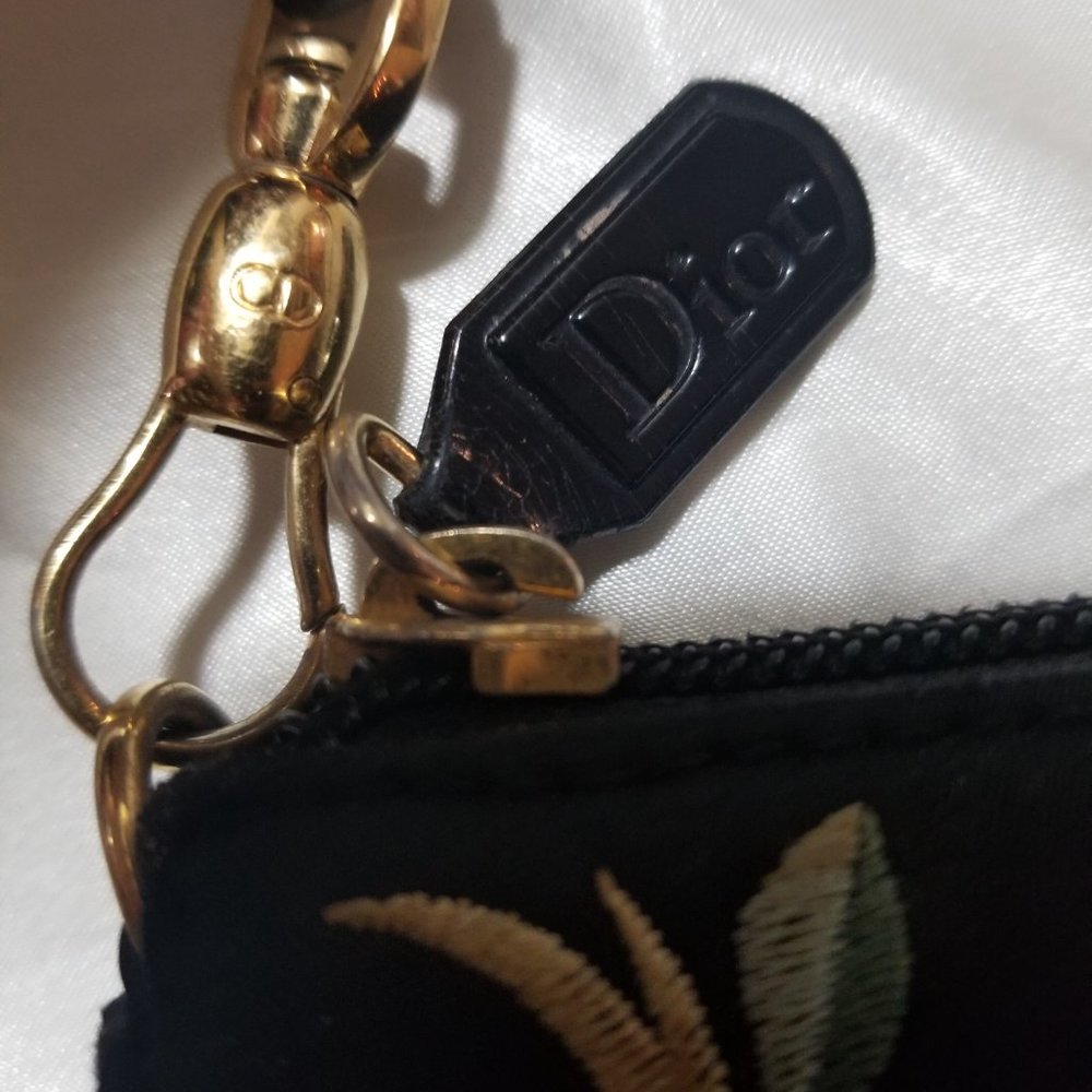 Christian Dior Koi Fish Saddle Bag Embroidered - Picture 5 of 7